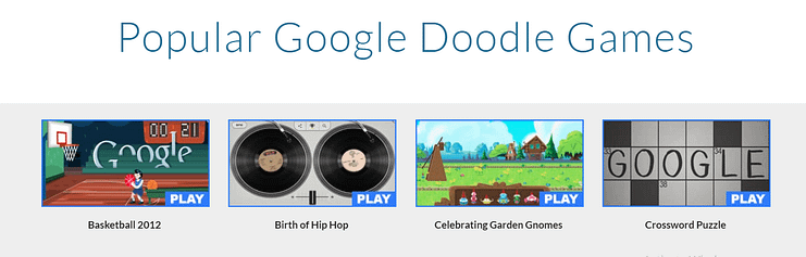 Google's Biggest Ever Doodle Game